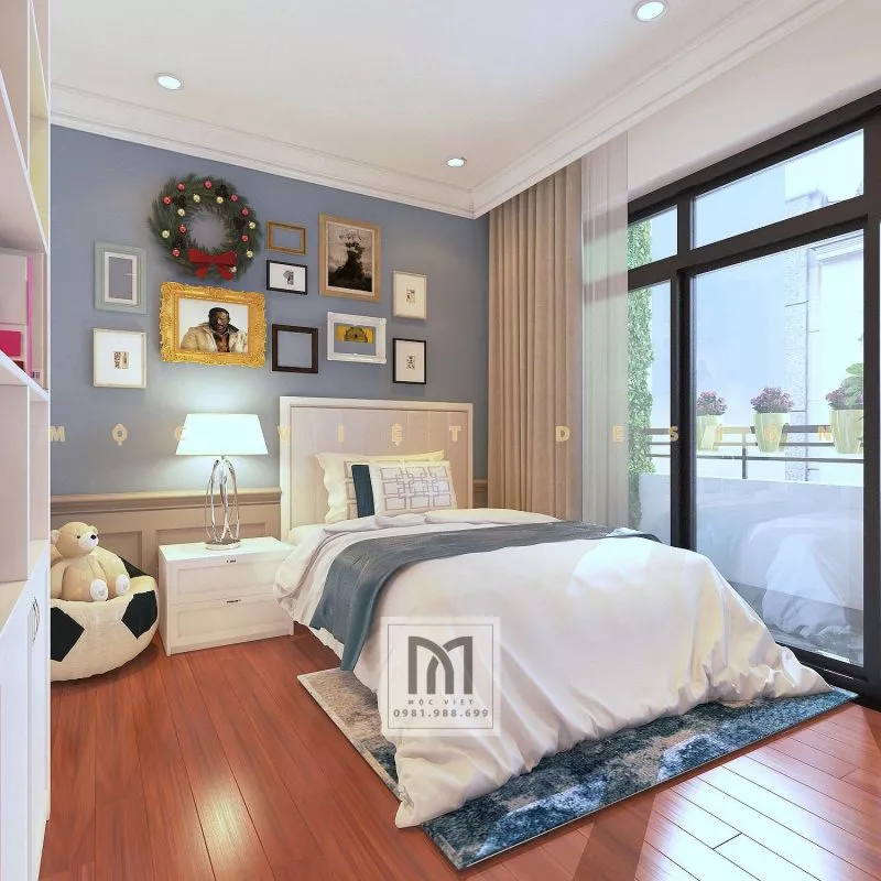 Mẫu thiết kế nội thất phong cách tân cổ điển châu âu tại khu đô thị Starlake Tây Hồ Tây – MV.NT.BT 2104