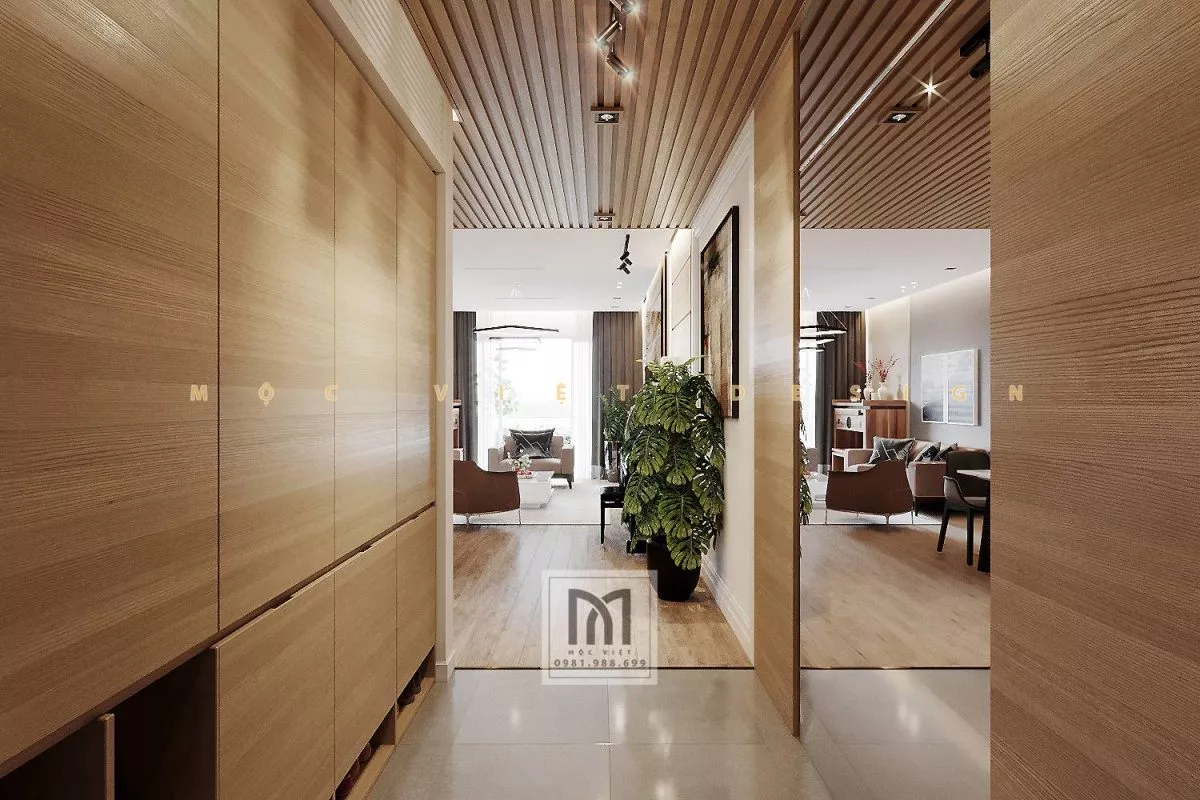 Thiết kế nội thất chung cư Mandarin phong cách hiện đại  – MV.NT.CC 2201