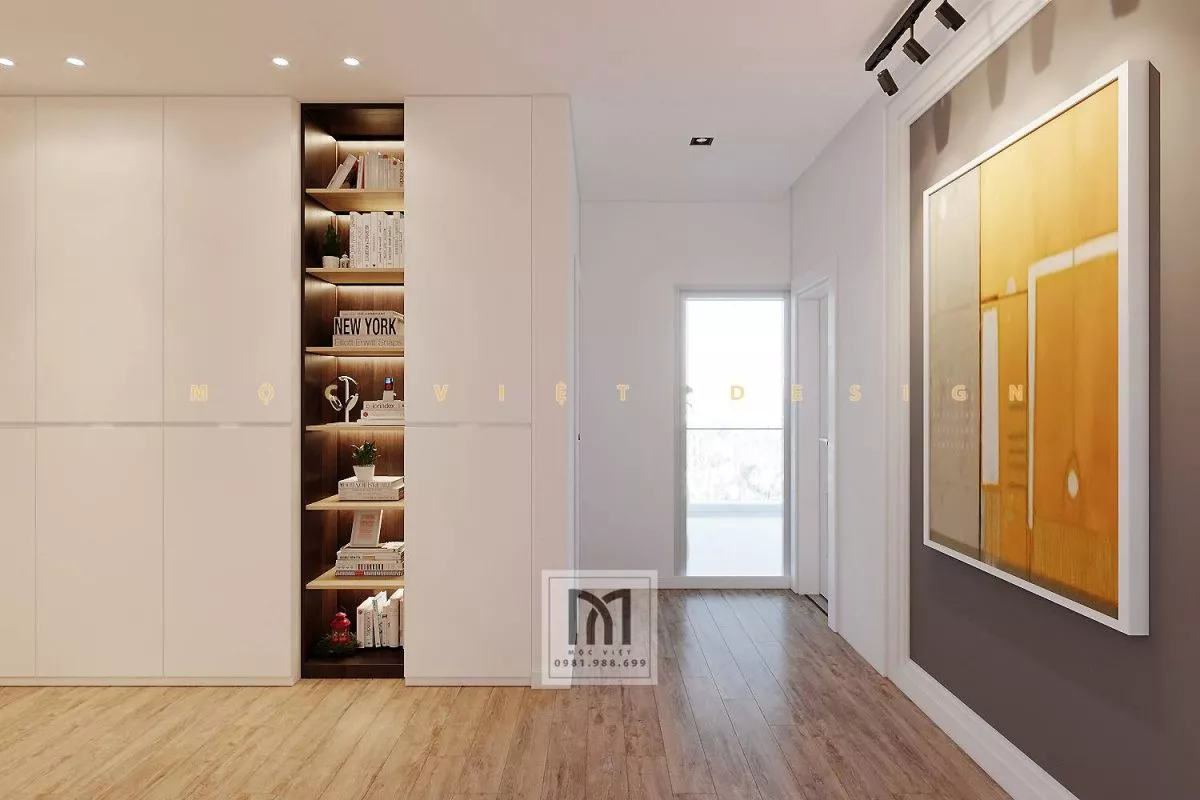Thiết kế nội thất chung cư Mandarin phong cách hiện đại  – MV.NT.CC 2201