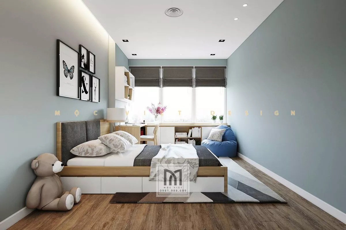 Thiết kế nội thất chung cư Mandarin phong cách hiện đại  – MV.NT.CC 2201