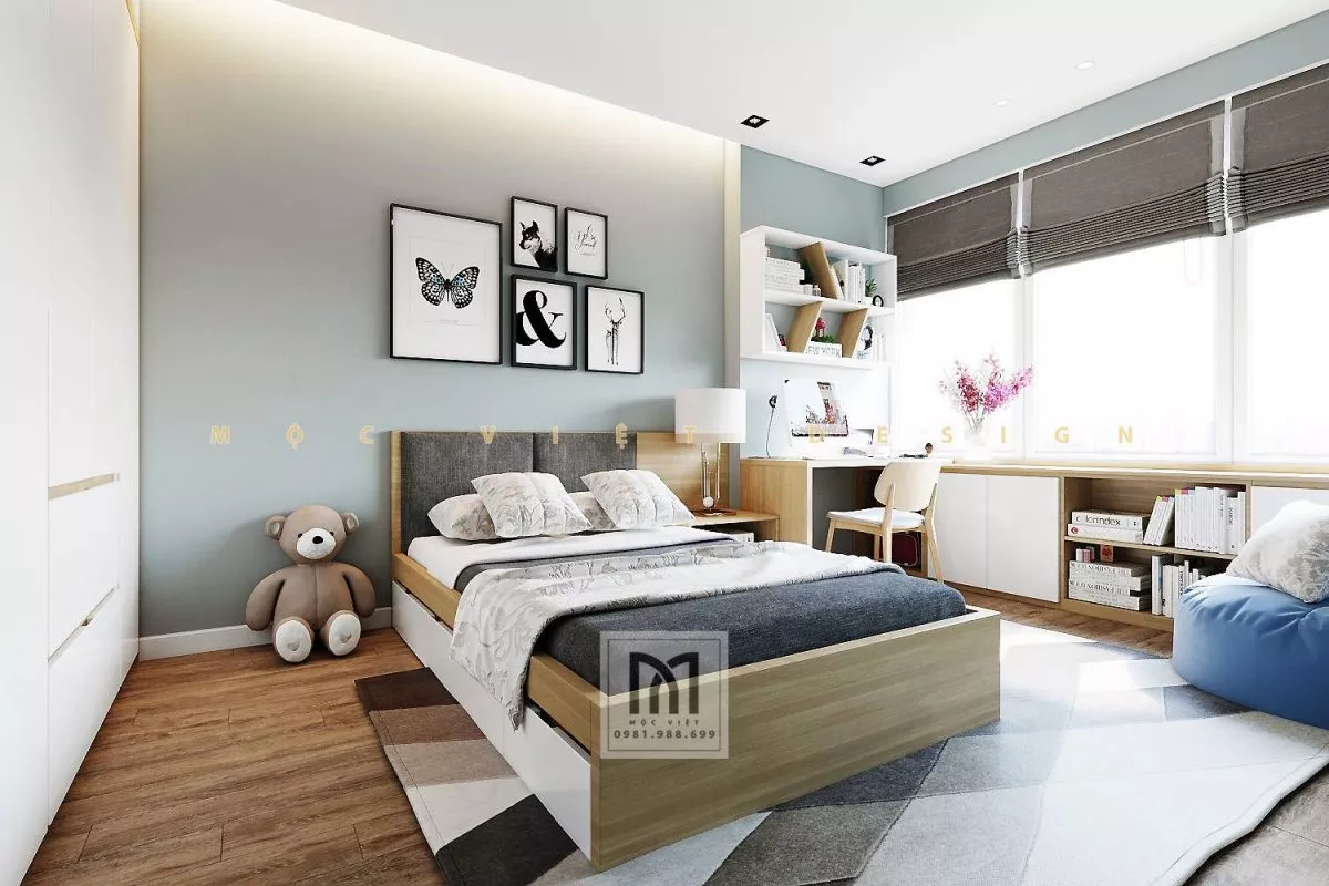 Thiết kế nội thất chung cư Mandarin phong cách hiện đại  – MV.NT.CC 2201