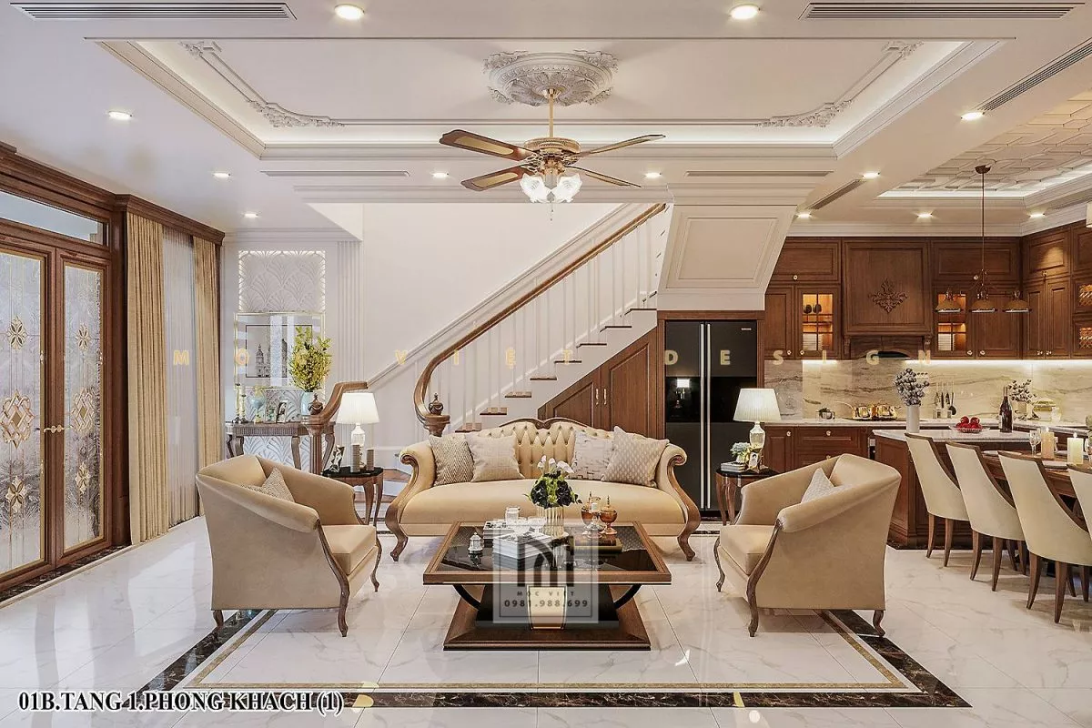 thiết kế thi công nội thất nhà ở