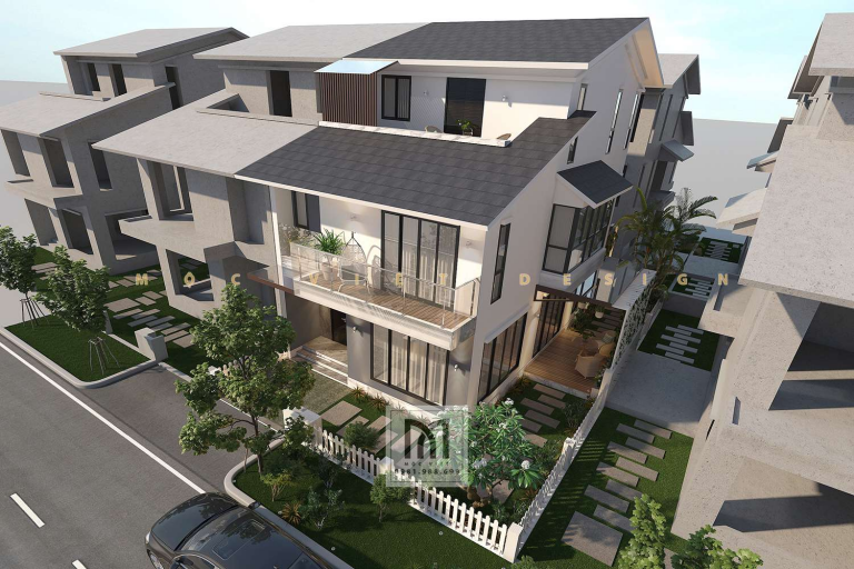 thiết kế biệt thự sân vườn