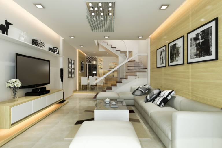 mẫu nội thất đẹp cho nhà ống