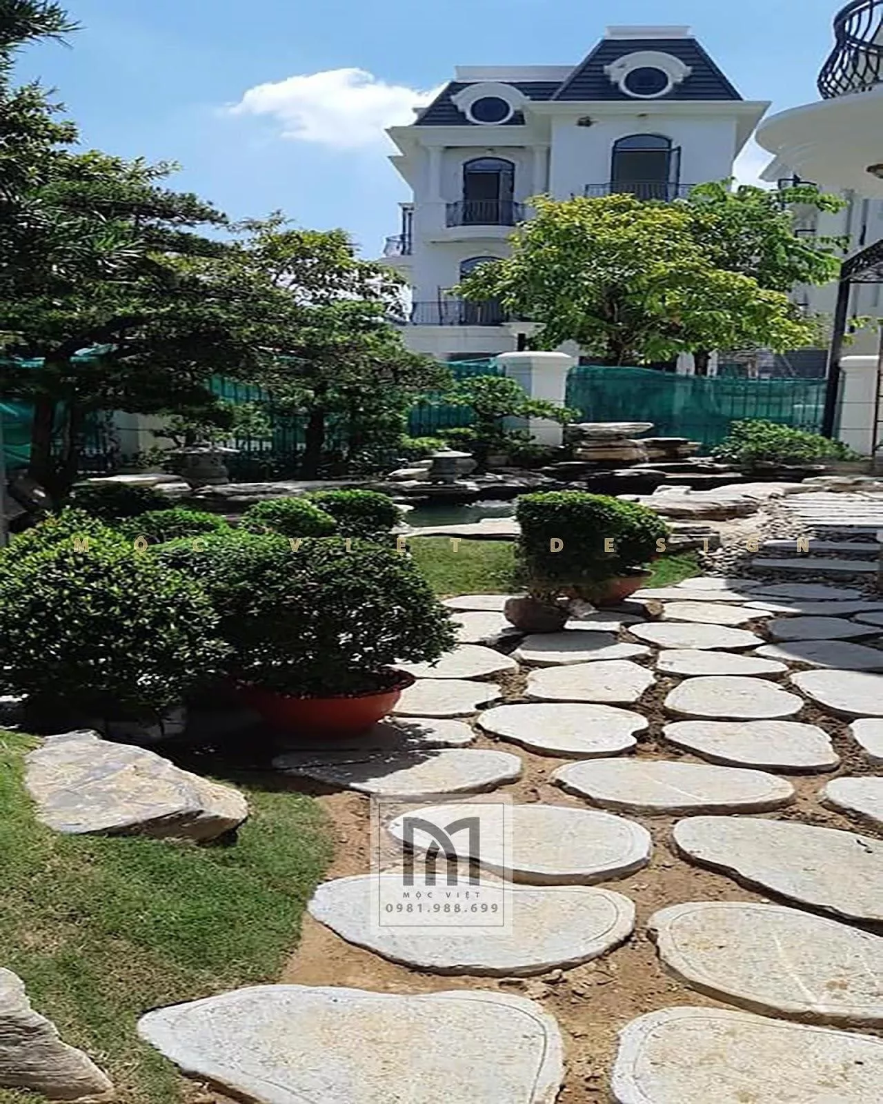 thiết kế sân vườn phong cách nhật bản