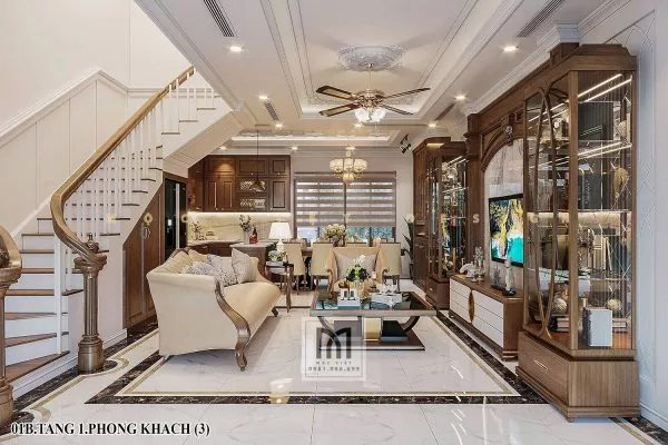 thiết kế nội thất biệt thự