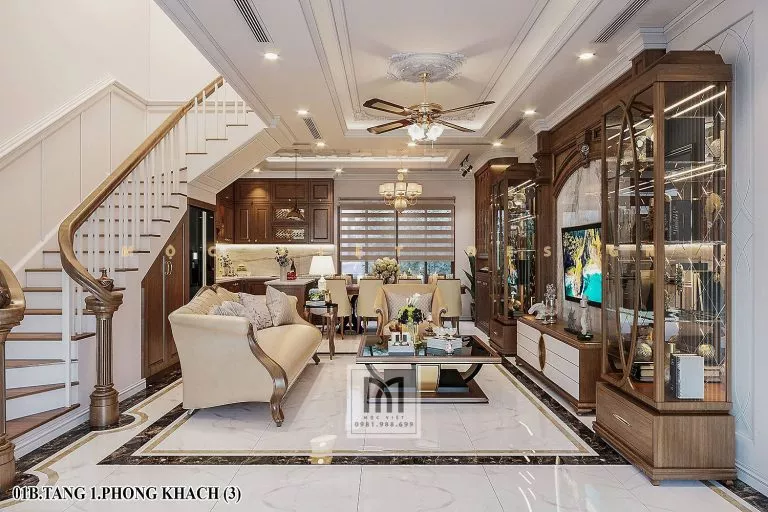 thiết kế nội thất biệt thự