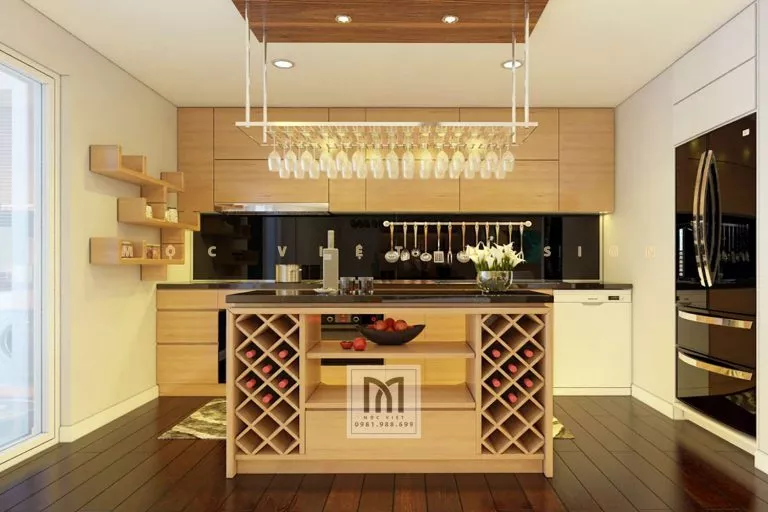 thiết kế phòng bếp hiện đại