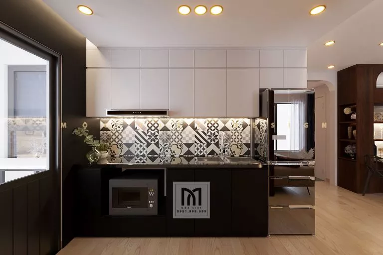 thiết kế phòng bếp hiện đại