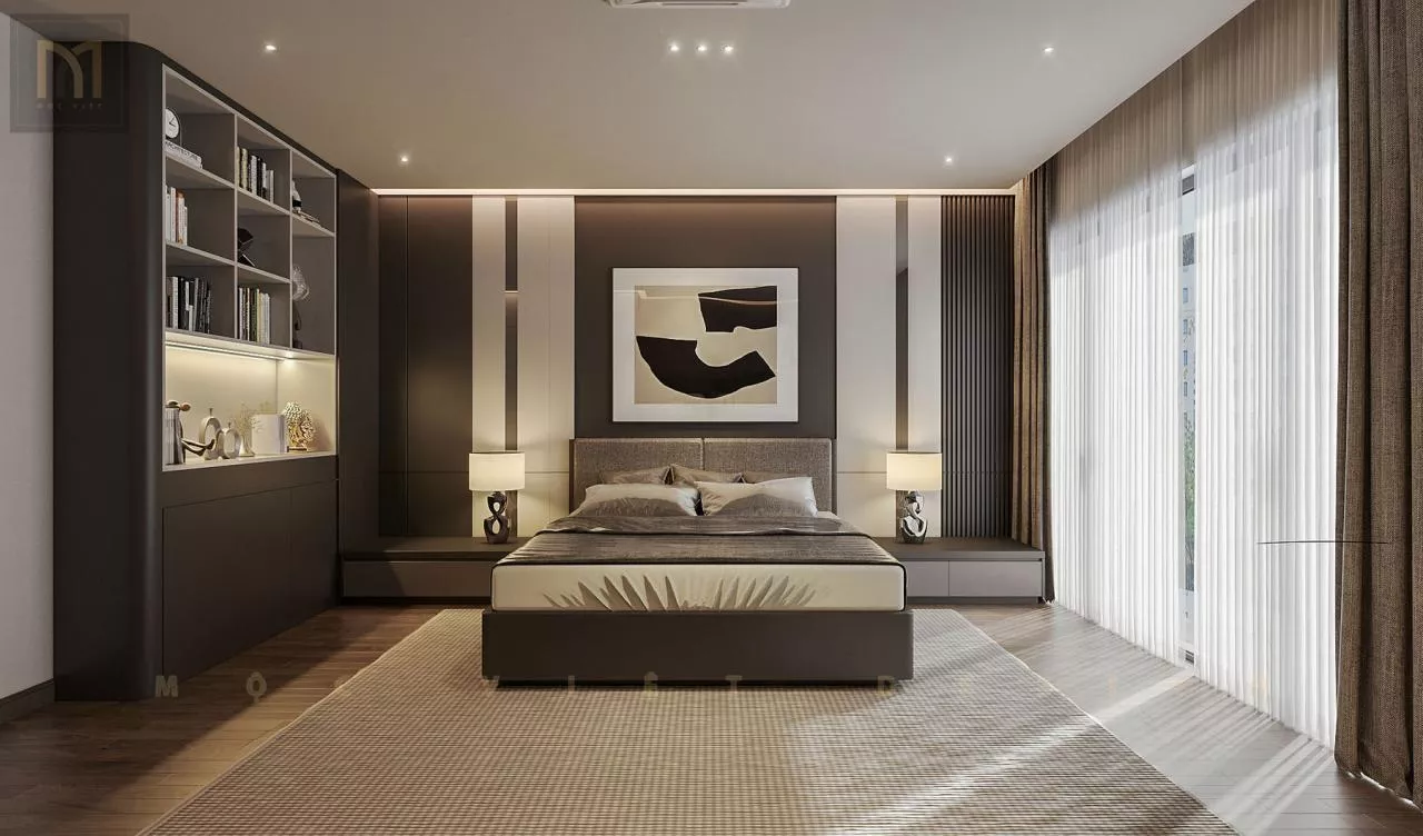Mẫu phòng ngủ đẹp biệt thự Vinhomes Ocean Park 3
