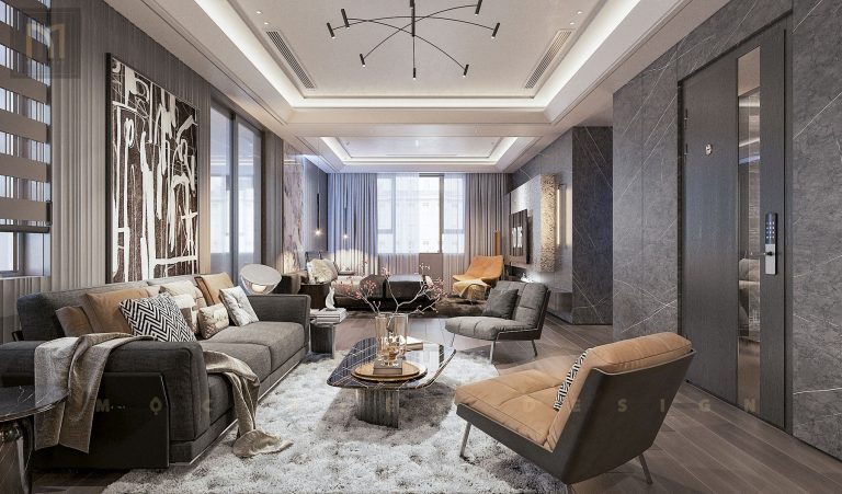 Thiết kế nội thất Biệt thự liền kề Dịch Vọng Hậu-Hà Nội