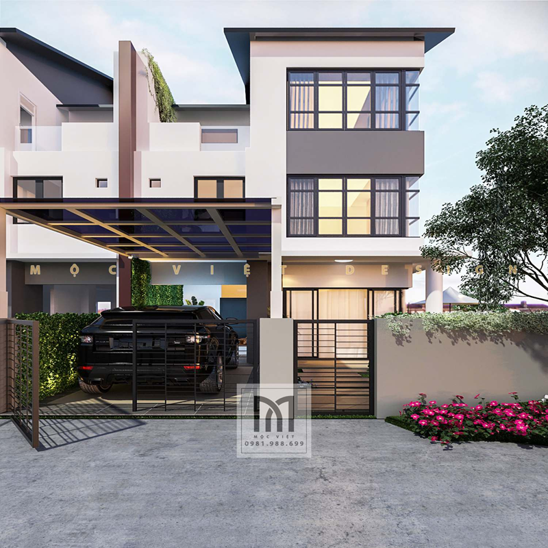 10 mẫu thiết kế nội thất biệt thự hiện đại ở Hà Nội được Mộc Việt Design thực hiện