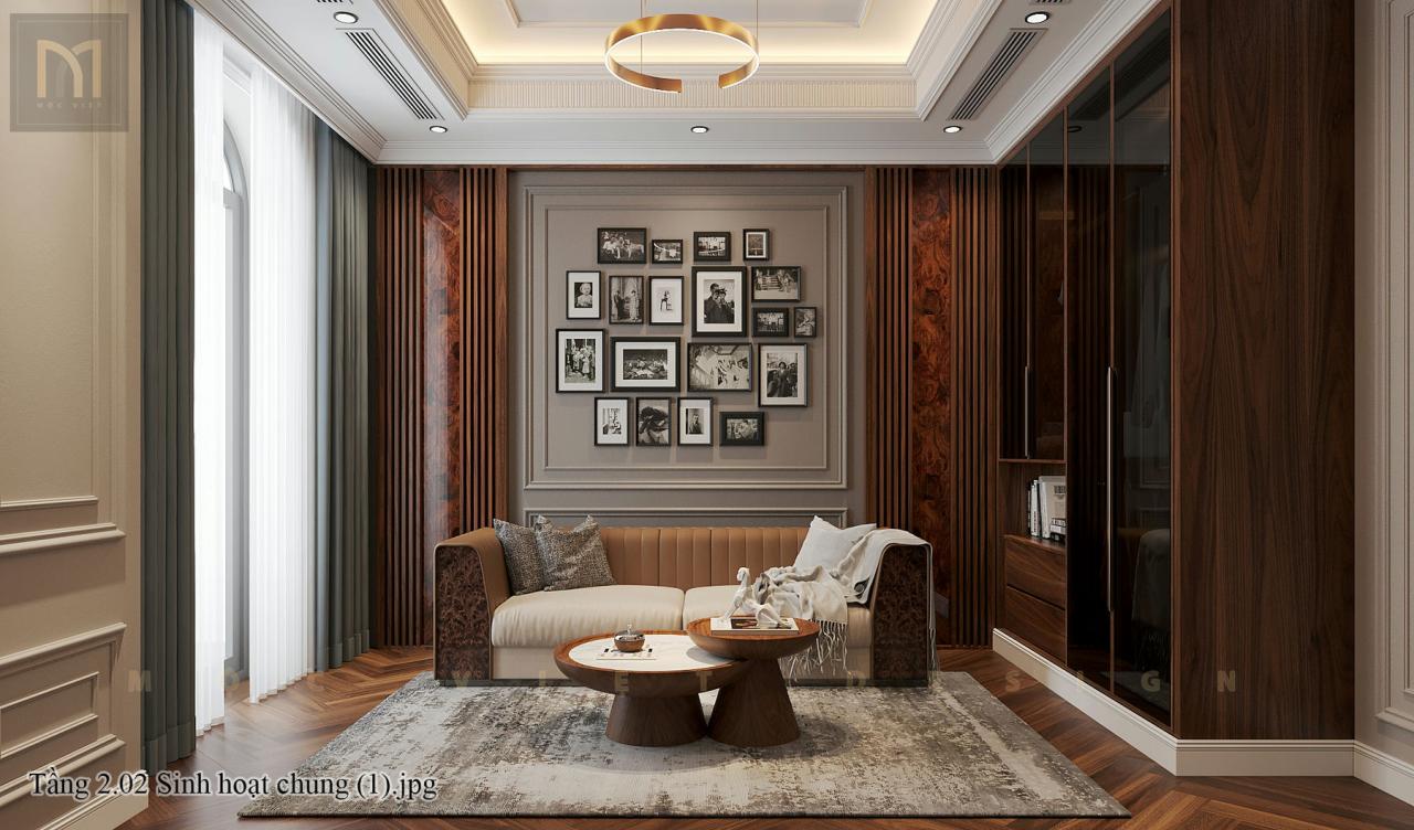 Dịch vụ Thiết kế nội thất biệt thự khu đô thị Vinhomes Ocean Park 1 5 Dịch vụ Thiết kế nội thất biệt thự khu đô thị Vinhomes Ocean Park 1