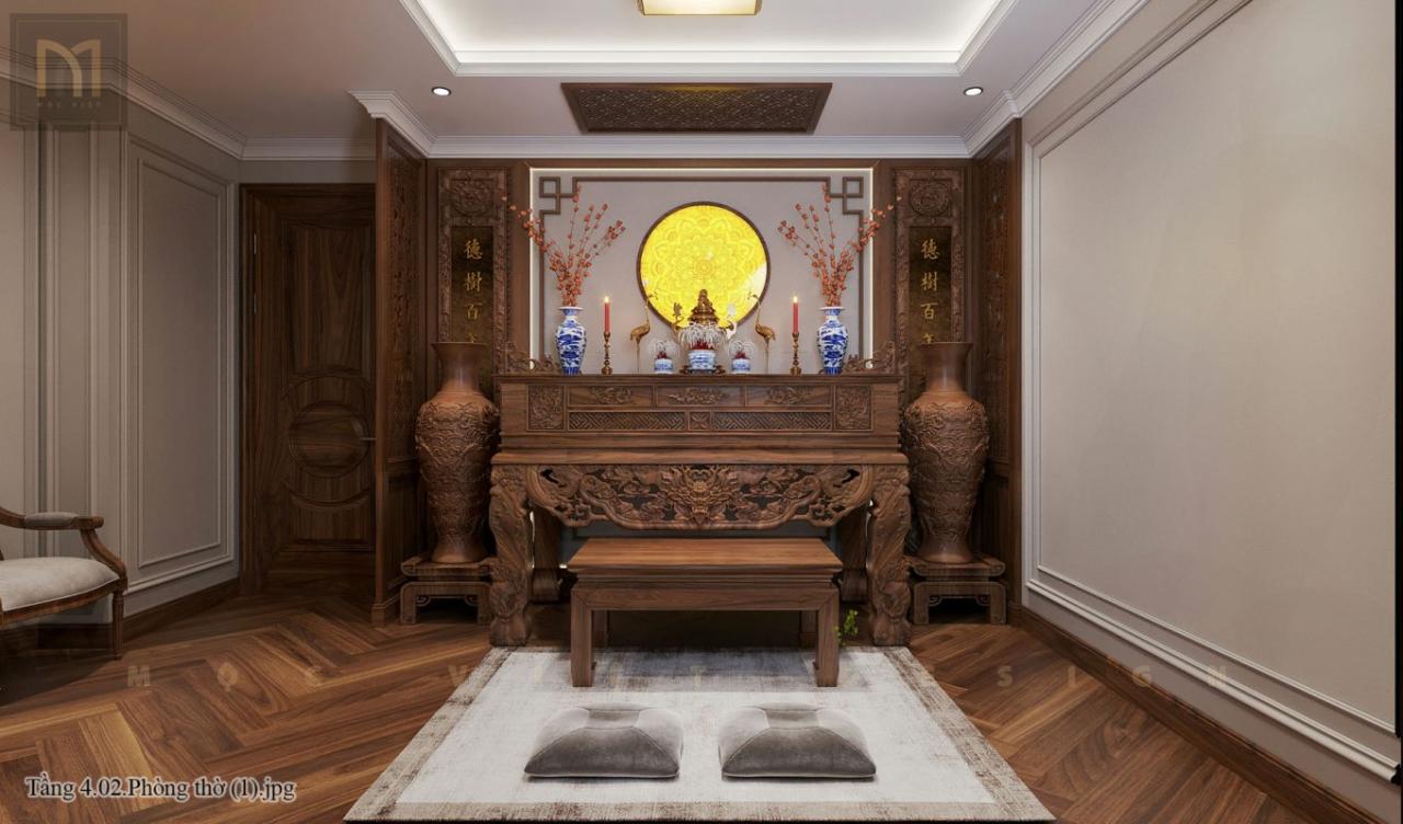 Dịch vụ Thiết kế nội thất biệt thự khu đô thị Vinhomes Ocean Park 1 4 Dịch vụ Thiết kế nội thất biệt thự khu đô thị Vinhomes Ocean Park 1