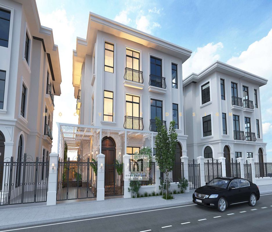 3+ Mẫu kiến trúc biệt thự tân cổ điển 3 tầng bền, đẹp vượt thời gian 5 kien truc biet thu tan co dien 3 tang4