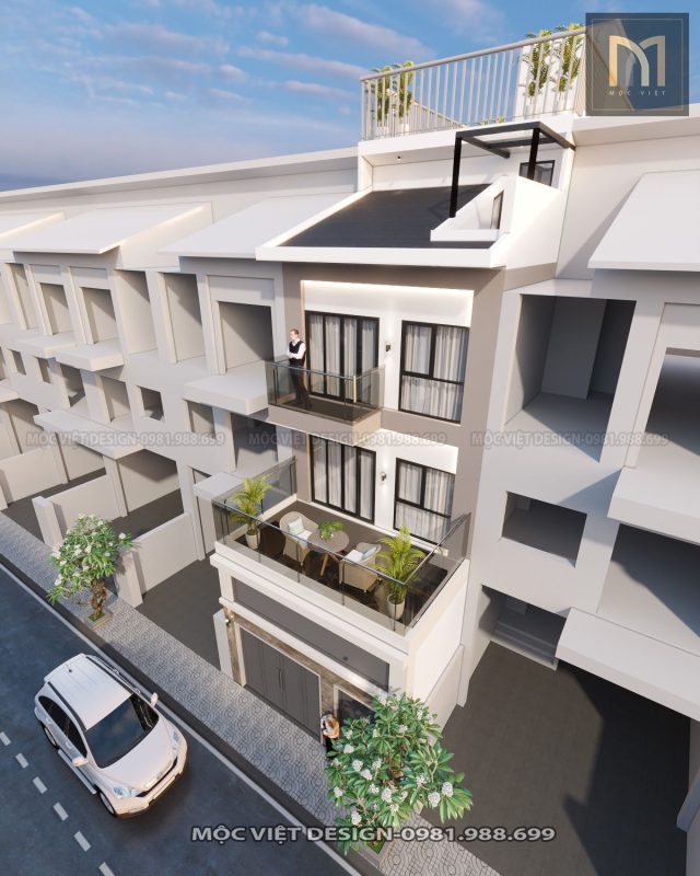 Thiết kế kiến trúc biệt thự tân cổ điển sang trọng, nâng tầm giá trị không gian sống