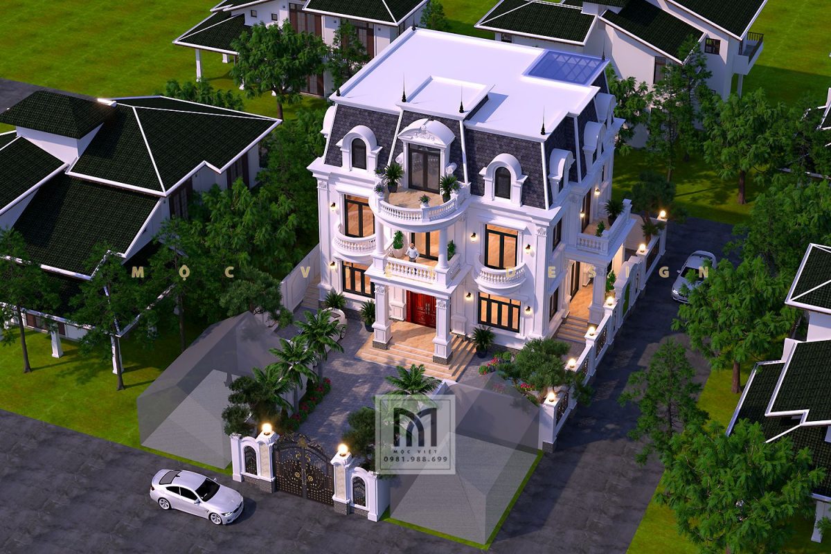 mau biet thu tan co dien dep1