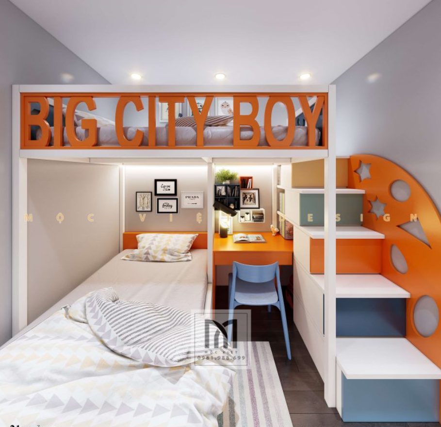 Khám phá các mẫu phòng ngủ đẹp cho bé trai 1 mẫu phòng ngủ đẹp cho bé trai
