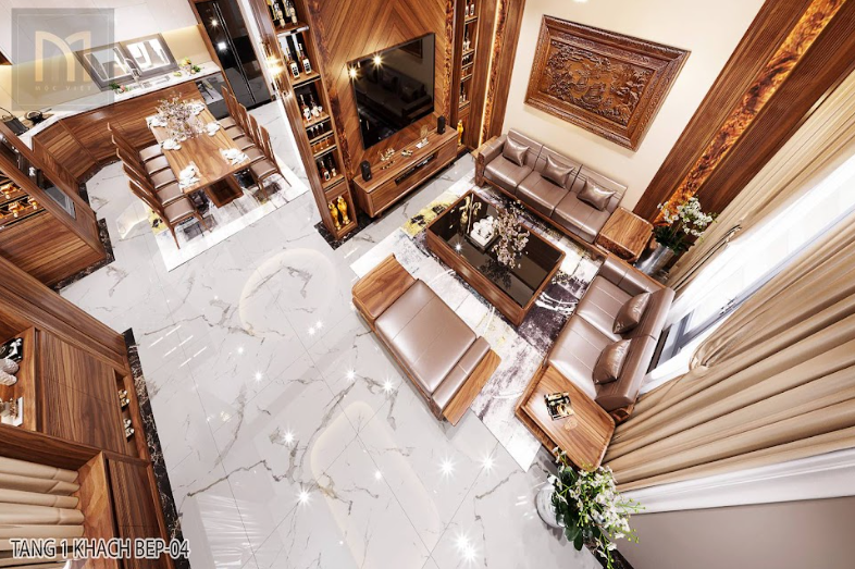 Cập nhập xu hướng thiết kế nội thất phòng khách 2025 5 Cập nhập xu hướng thiết kế nội thất phòng khách 2025