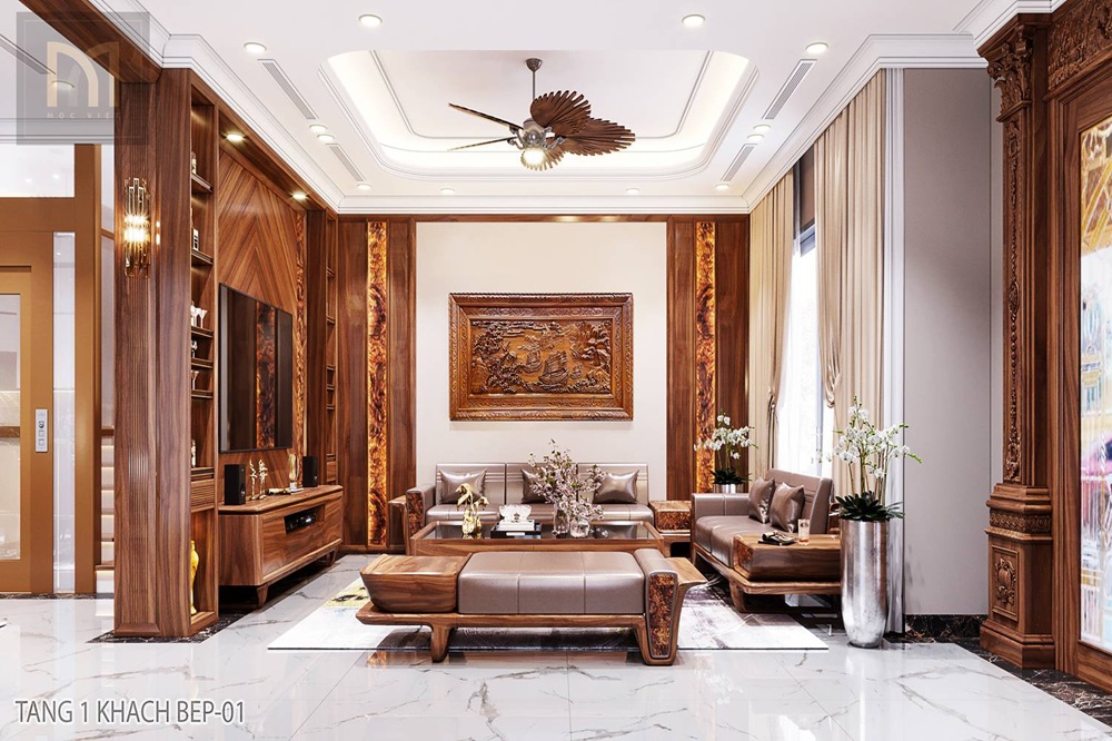 Quy trình thiết kế nội thất biệt thự chuẩn chuyên nghiệp từ A đến Z 7 Quy trình thiết kế nội thất biệt thự chuẩn chuyên nghiệp từ A đến Z