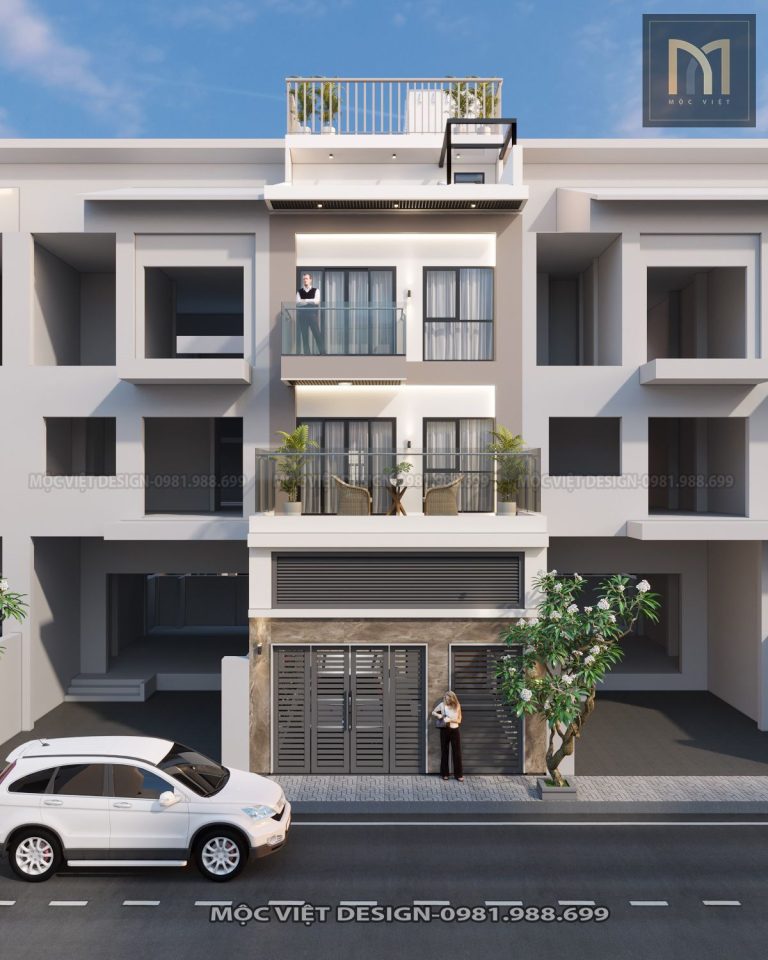 Thiết kế cải tạo kiến trúc biệt thự liền kề Xuân Phương - MV.KT.BT 2201