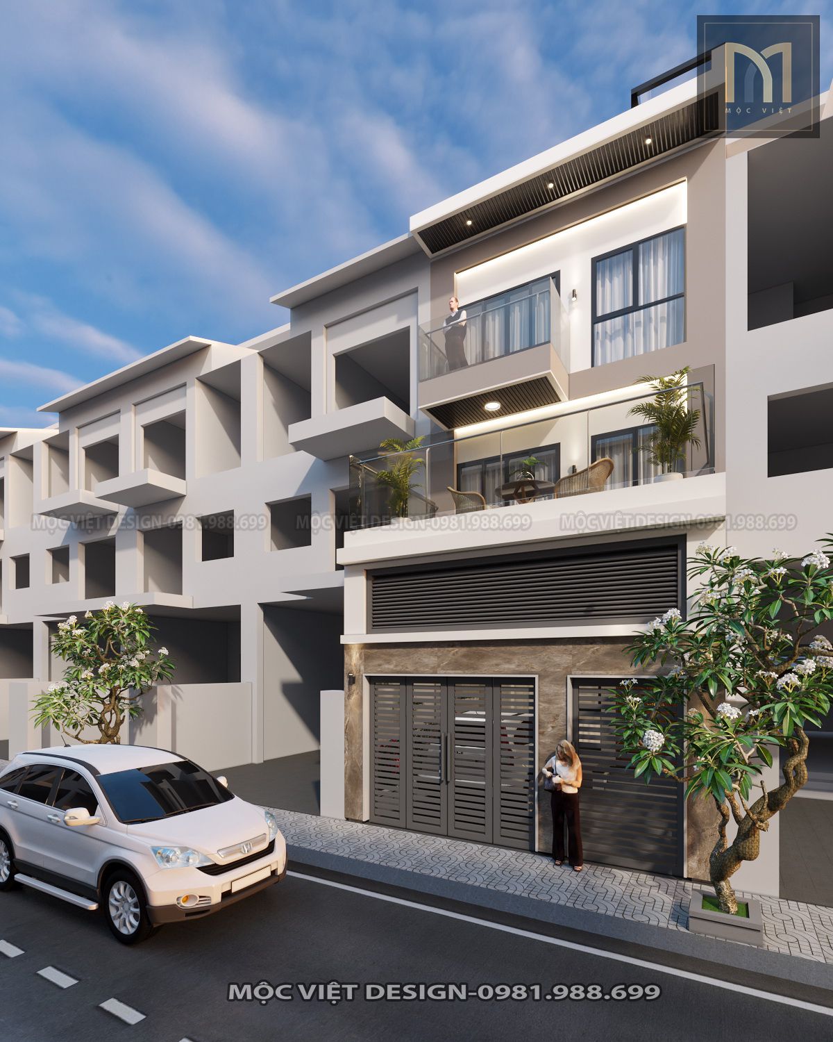 Thiết kế cải tạo kiến trúc biệt thự liền kề Xuân Phương - MV.KT.BT 2201