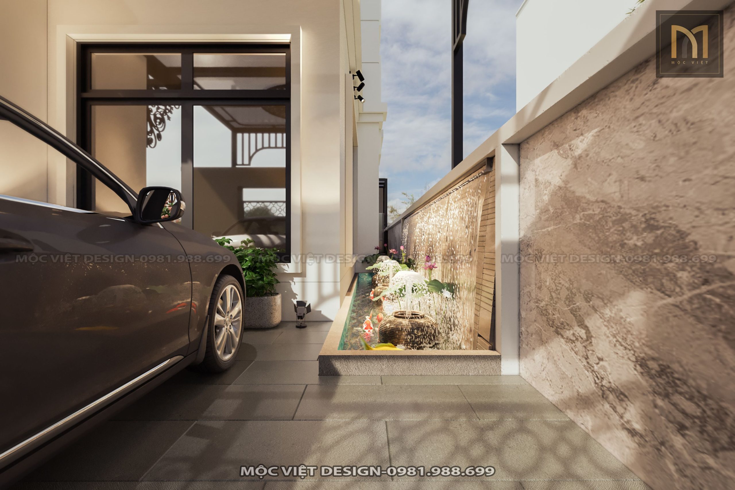 Thiết kế kiến trúc biệt thự Vinhomes Ocean Park 1 Hưng Yên - MV.KT.BT 2304