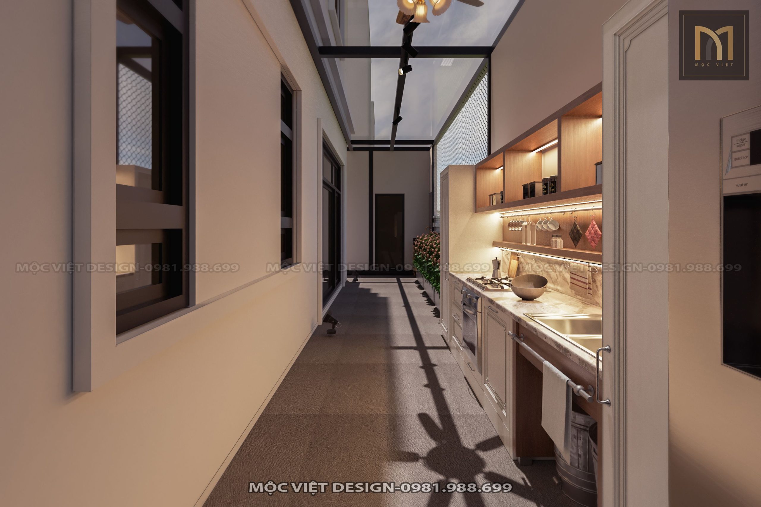 Thiết kế kiến trúc biệt thự Vinhomes Ocean Park 1 Hưng Yên - MV.KT.BT 2304