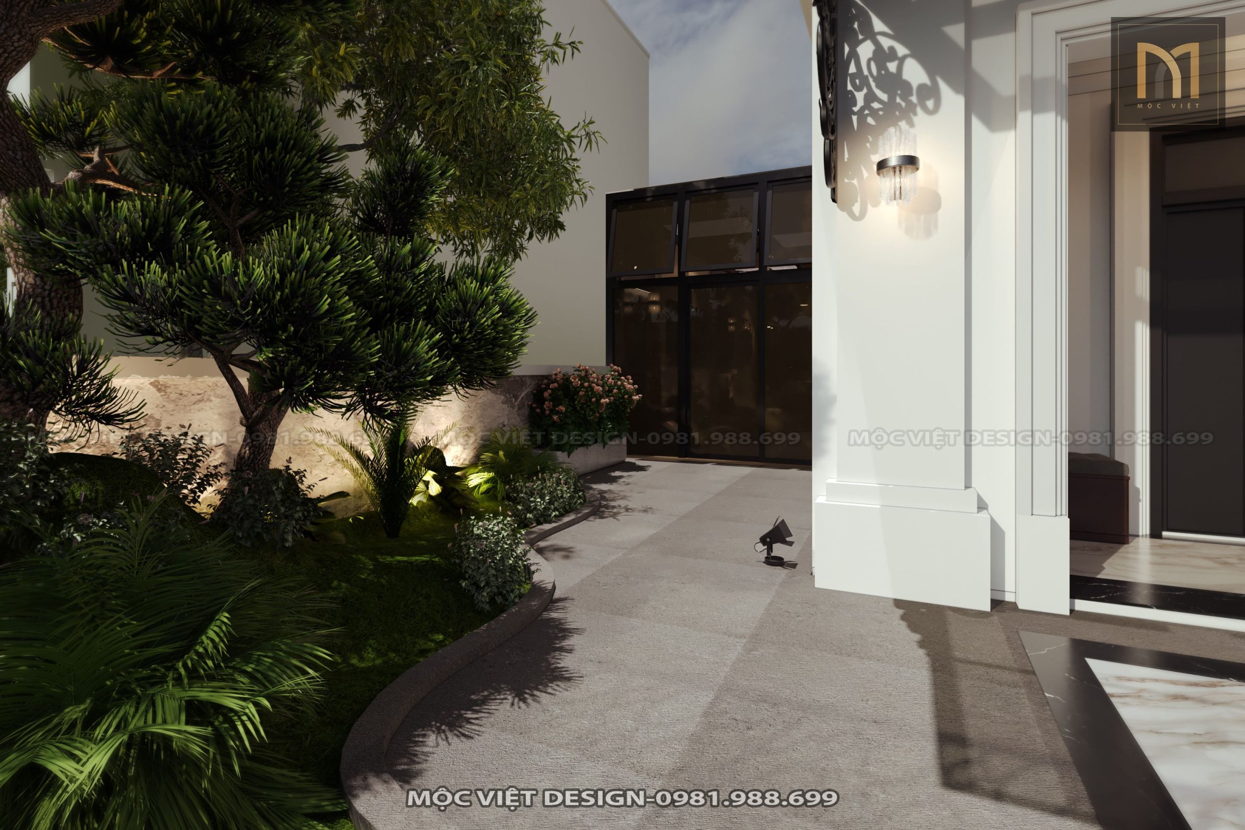 Thiết kế kiến trúc biệt thự Vinhomes Ocean Park 1 Hưng Yên - MV.KT.BT 2304