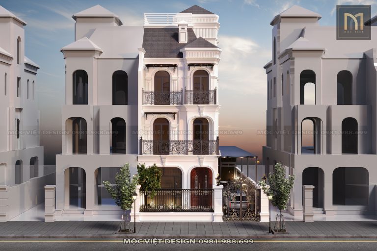 Thiết kế cải tạo kiến trúc biệt thự Vinhomes Ocean Park 1 Hưng Yên