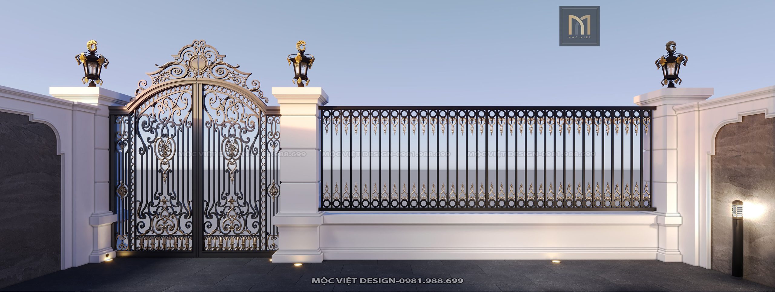 Thiết kế cải tạo kiến trúc biệt thự Vinhomes Ocean Park 1 Hưng Yên