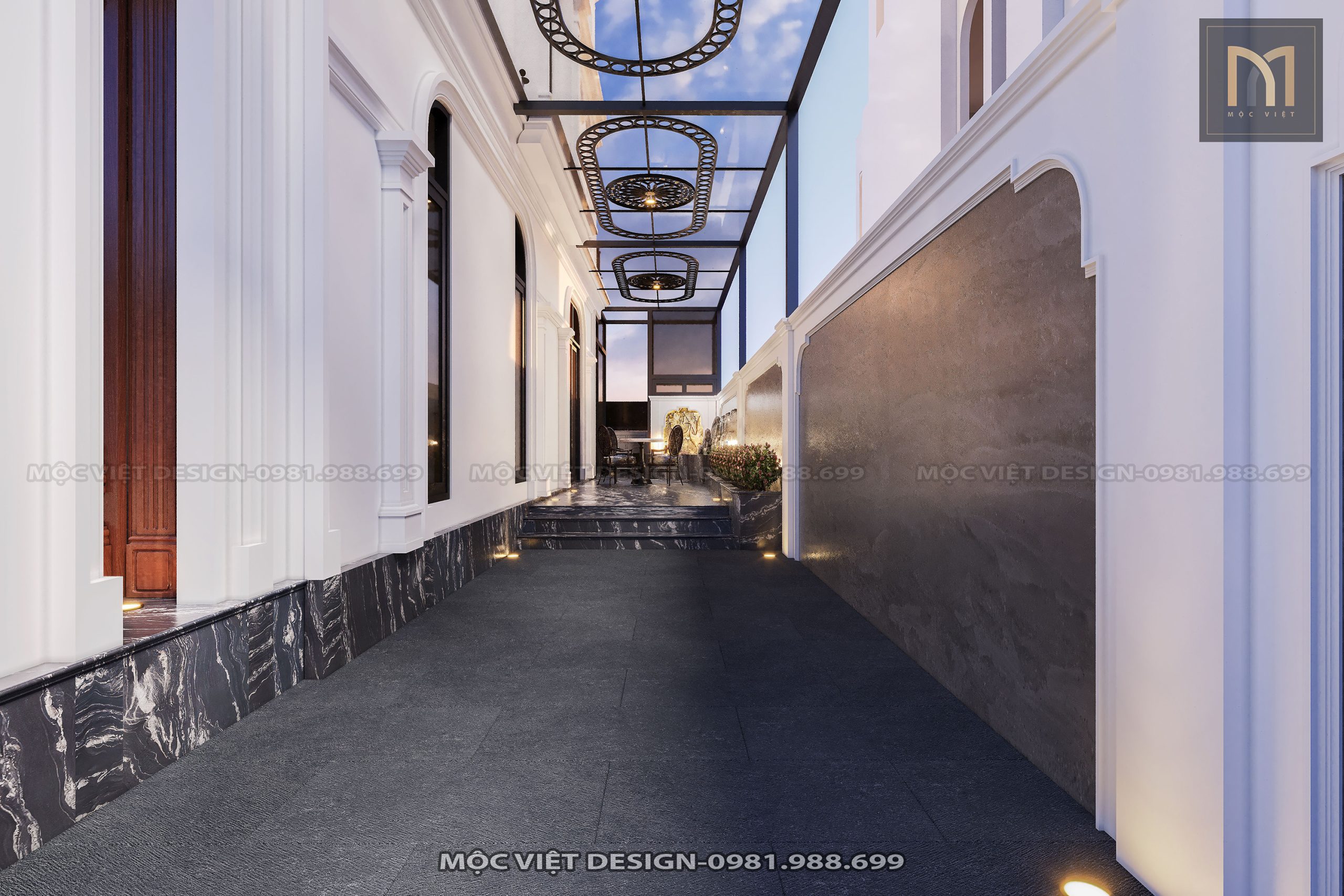 Thiết kế cải tạo kiến trúc biệt thự Vinhomes Ocean Park 1 Hưng Yên