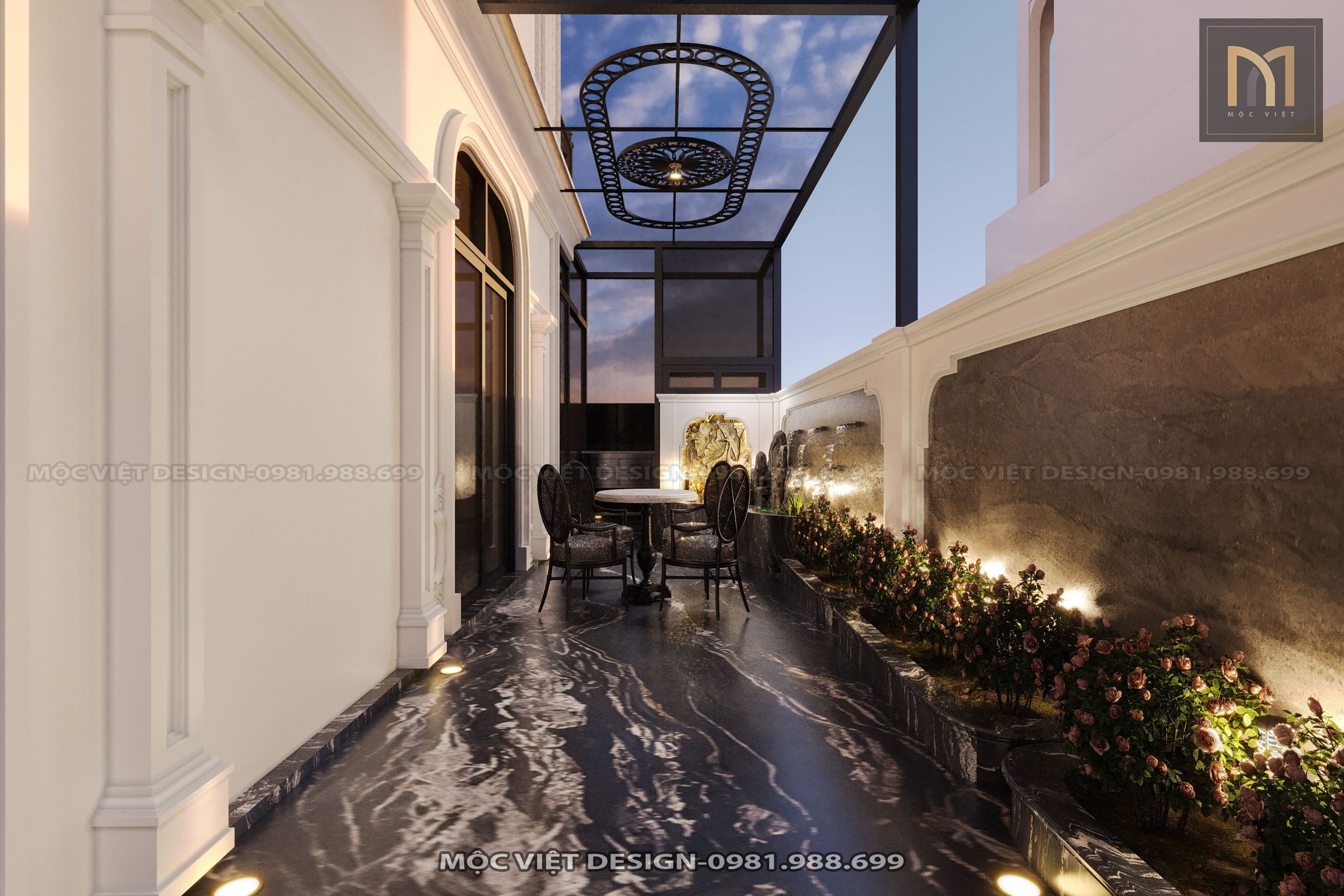 Thiết kế cải tạo kiến trúc biệt thự Vinhomes Ocean Park 1 Hưng Yên