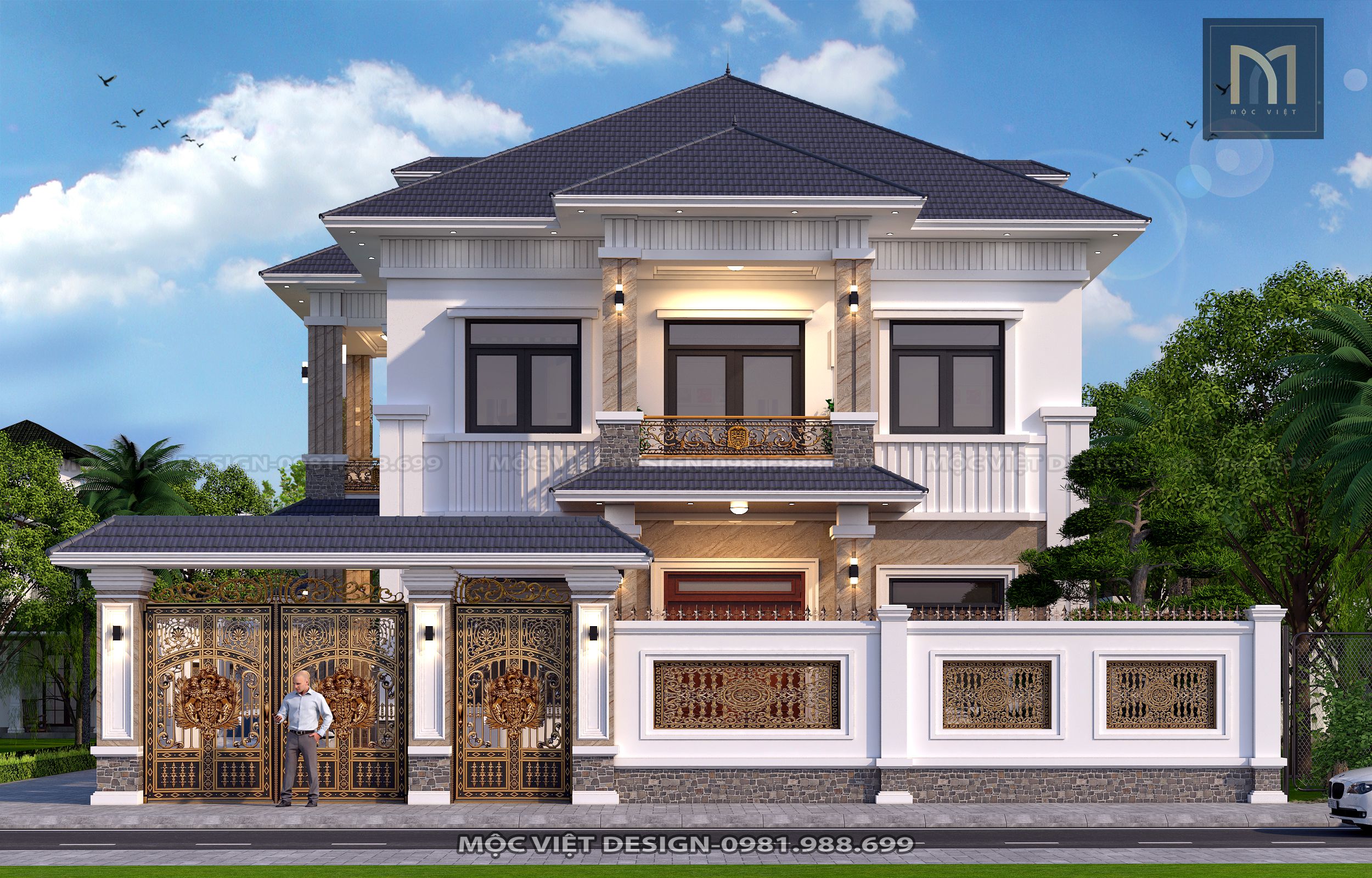 Thiết kế kiến trúc anh Hưng Thái Bình