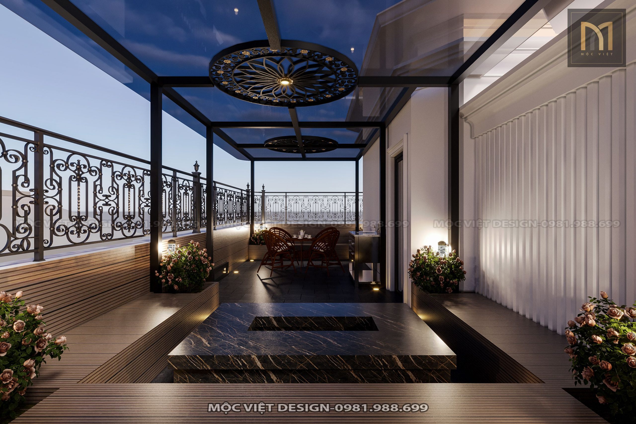 Thiết kế kiến trúc biệt thự Ninh Bình - MV.KT.BT 2304