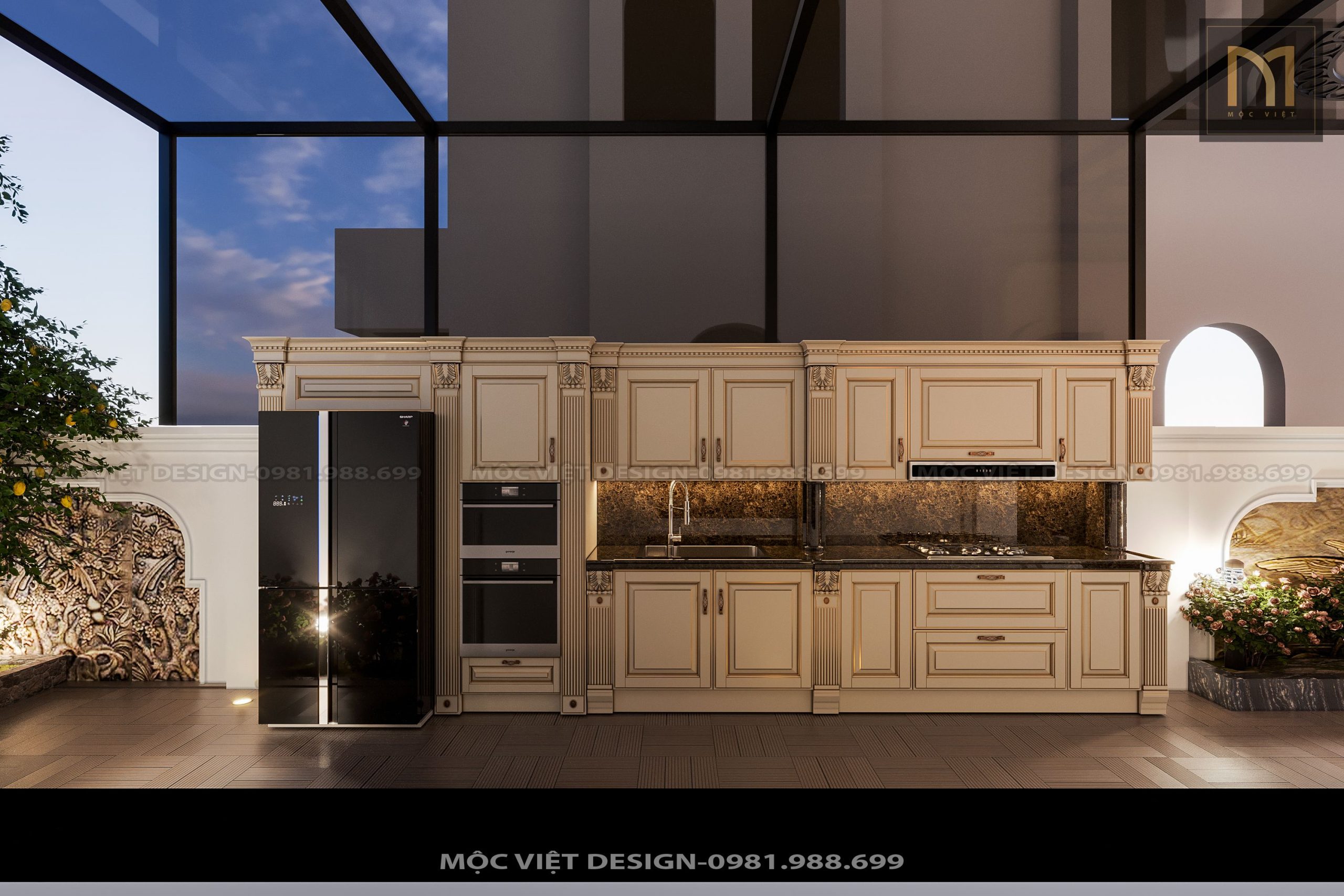 Thiết kế kiến trúc biệt thự Ninh Bình - MV.KT.BT 2304