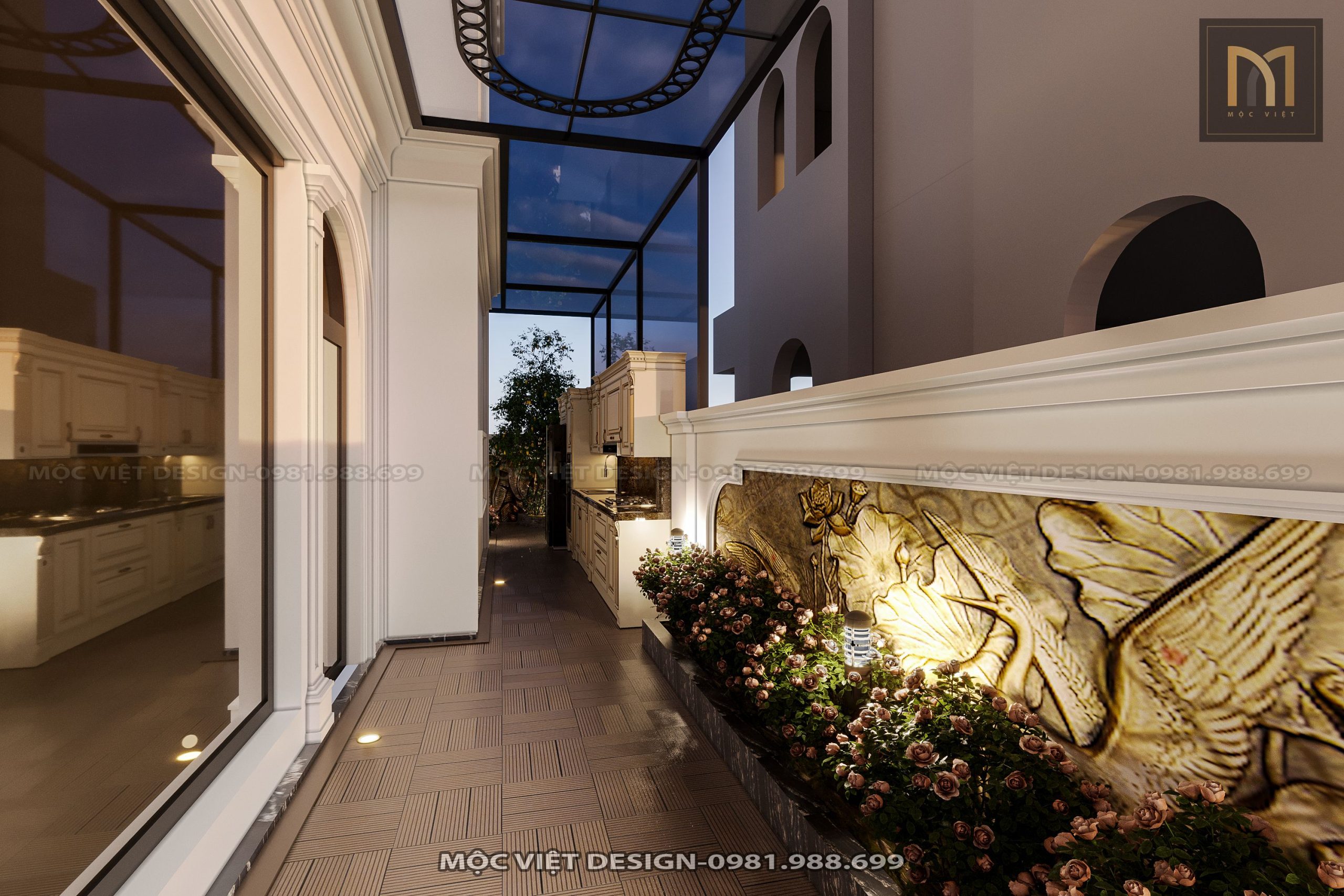 Thiết kế kiến trúc biệt thự Ninh Bình - MV.KT.BT 2304
