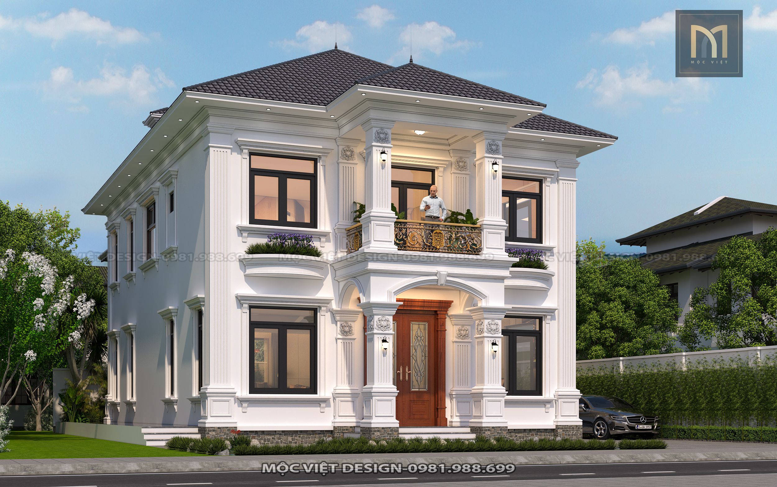 Thiết kế kiến trúc chị Nơi Thái Bình  - MV.KT.BT 2401