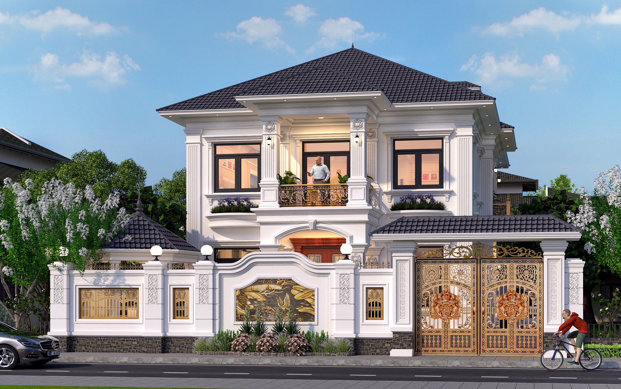 Thiết kế kiến trúc chị Nơi Thái Bình  - MV.KT.BT 2401