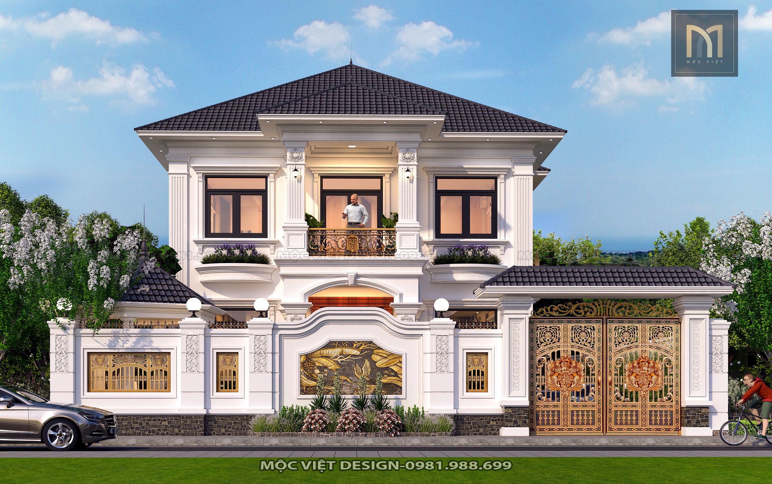 Thiết kế kiến trúc chị Nơi Thái Bình  - MV.KT.BT 2401