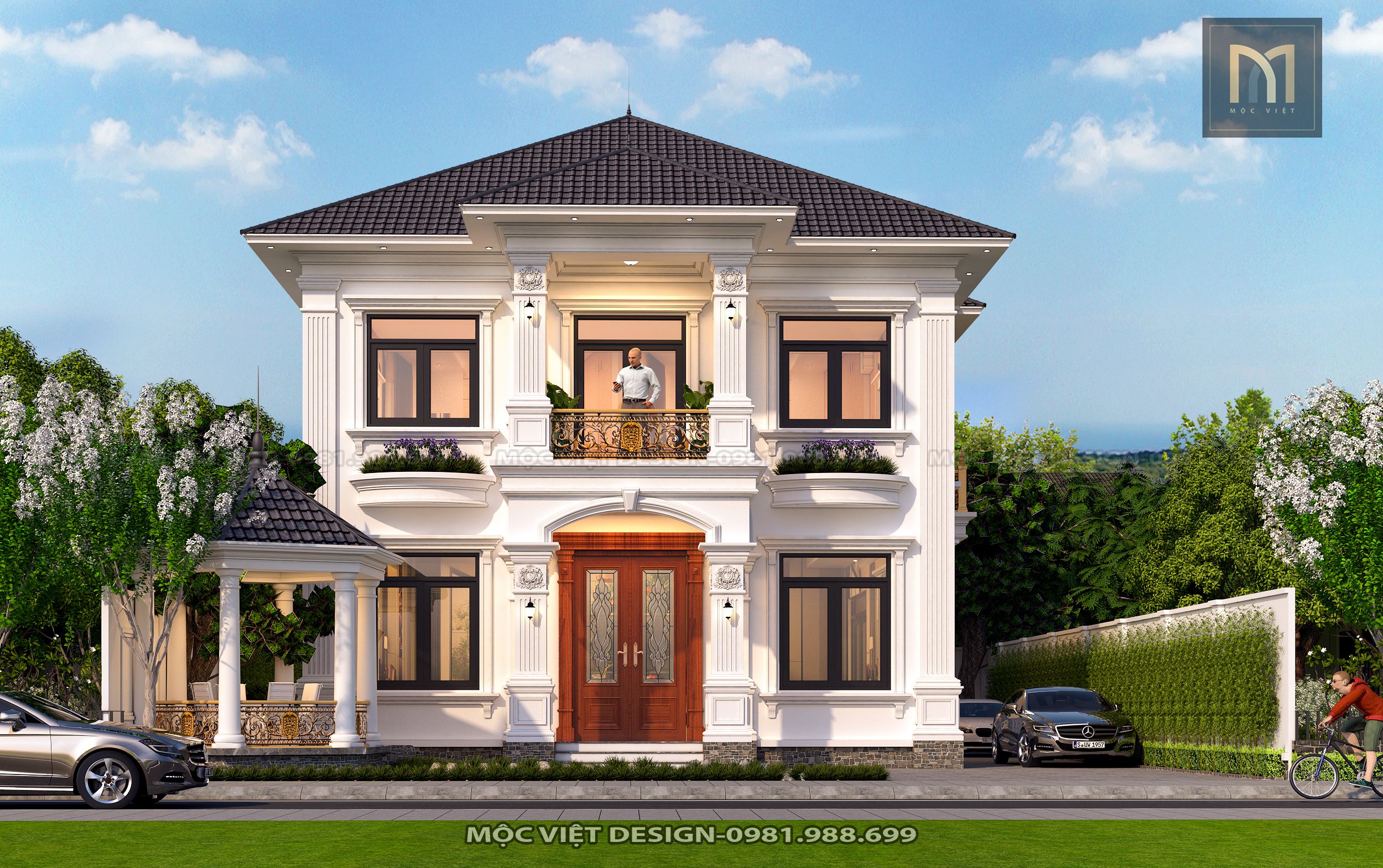 Thiết kế kiến trúc chị Nơi Thái Bình  - MV.KT.BT 2401