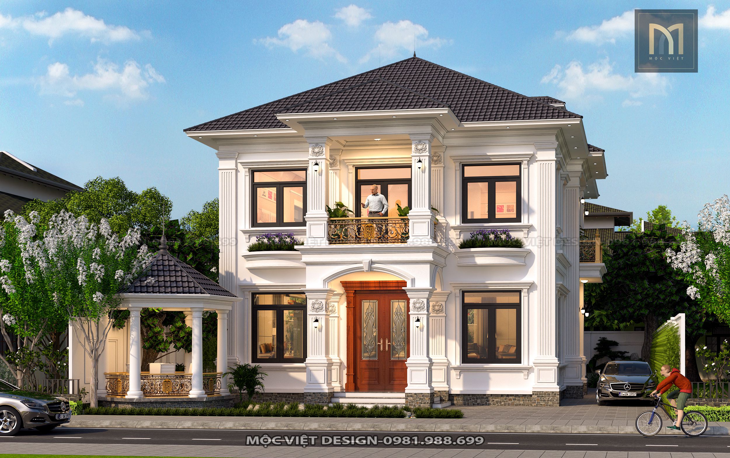 Thiết kế kiến trúc chị Nơi Thái Bình  - MV.KT.BT 2401