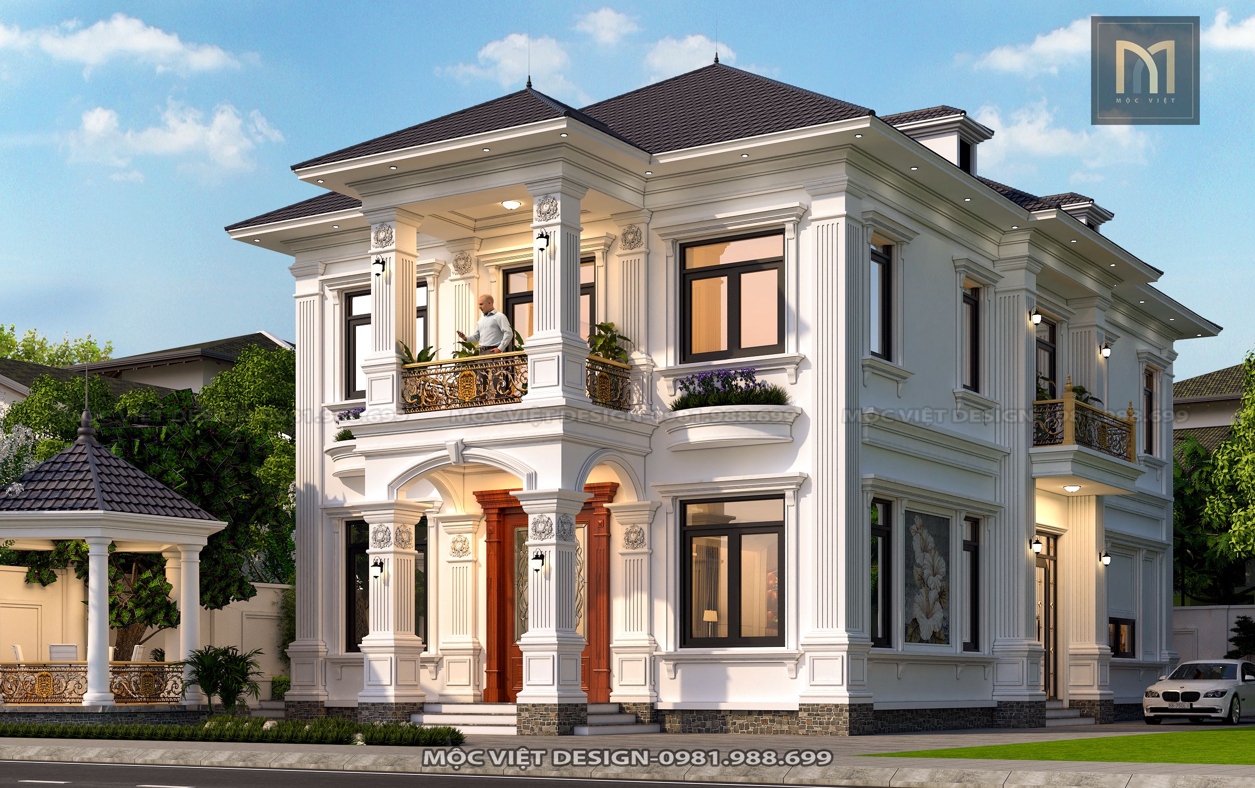 Thiết kế kiến trúc chị Nơi Thái Bình  - MV.KT.BT 2401