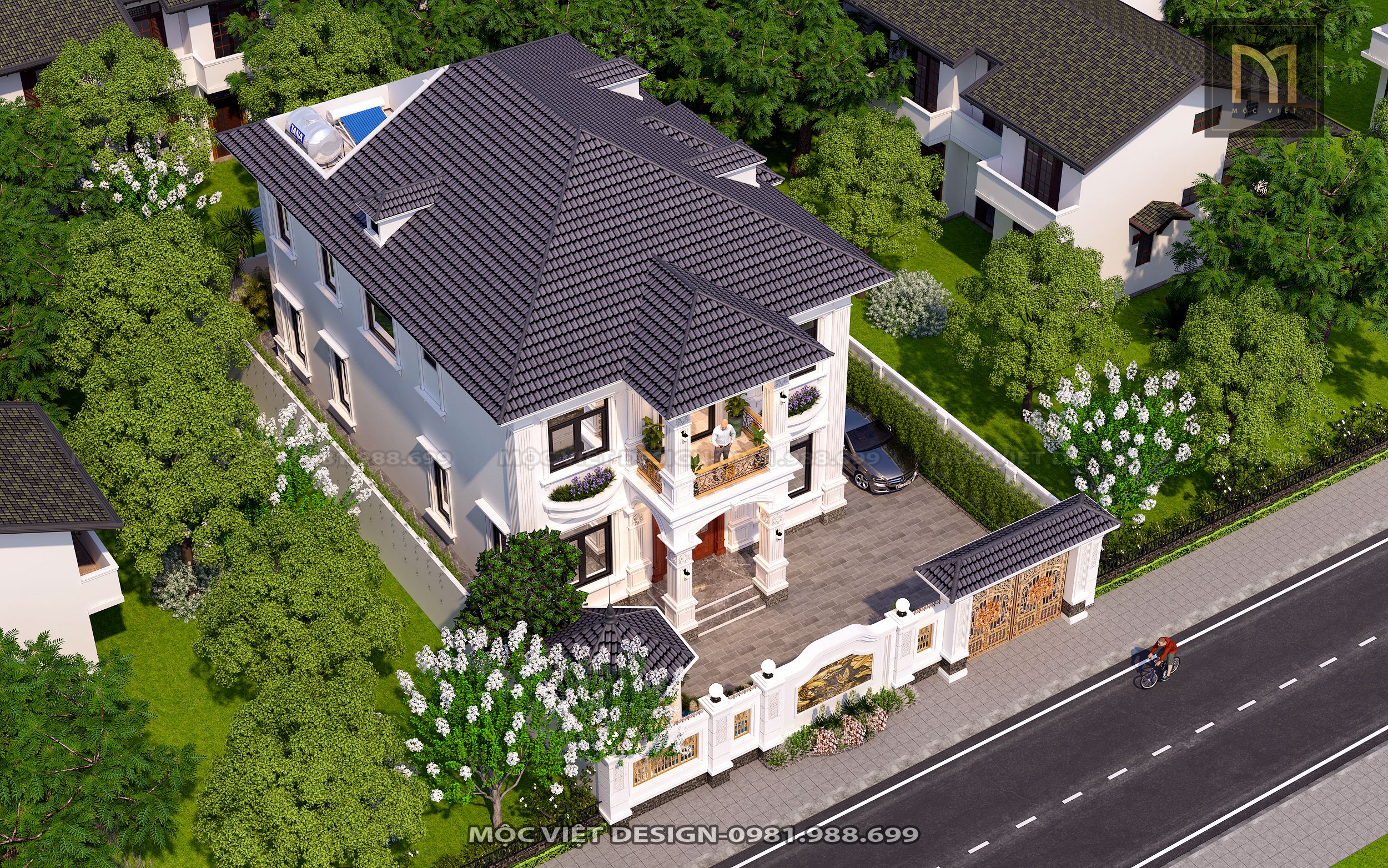 Thiết kế kiến trúc chị Nơi Thái Bình  - MV.KT.BT 2401