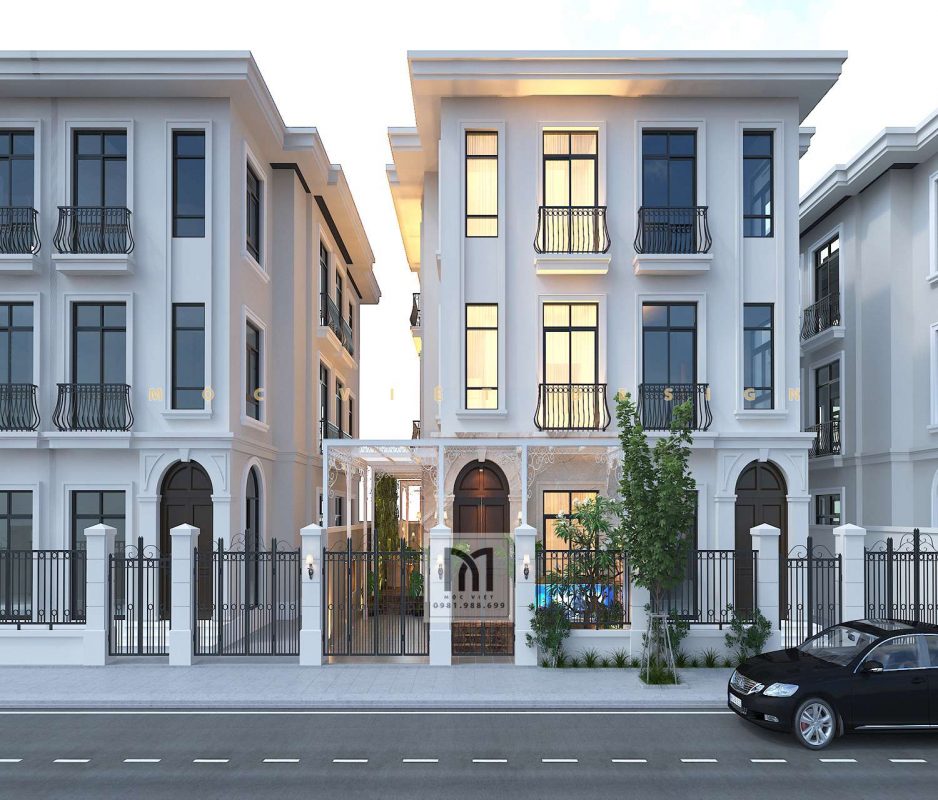 thiết kế kiến trúc phong cách luxury