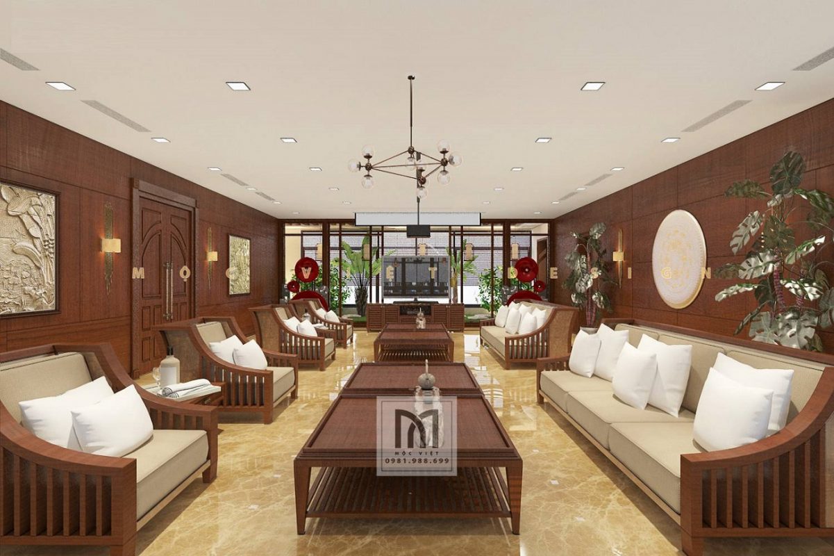 thiết kế kiến trúc phong cách luxury