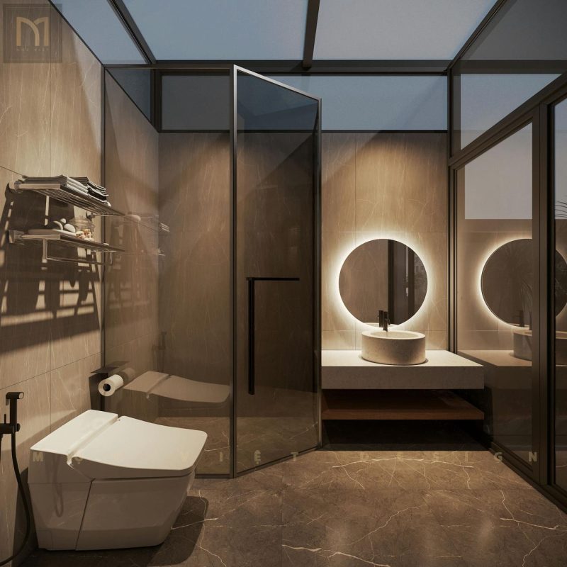 thiết kế kiến trúc phong cách luxury