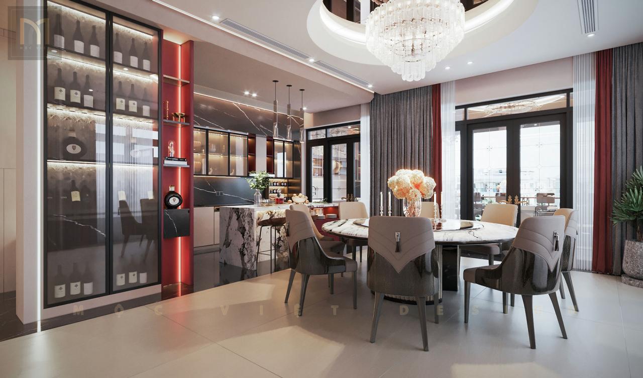 thiết kế kiến trúc phong cách luxury