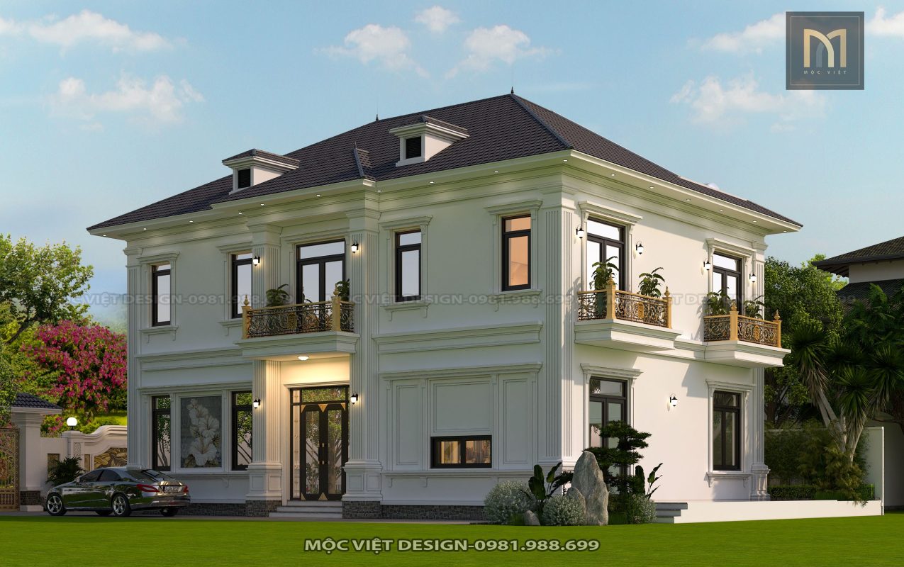 thiết kế kiến trúc villa