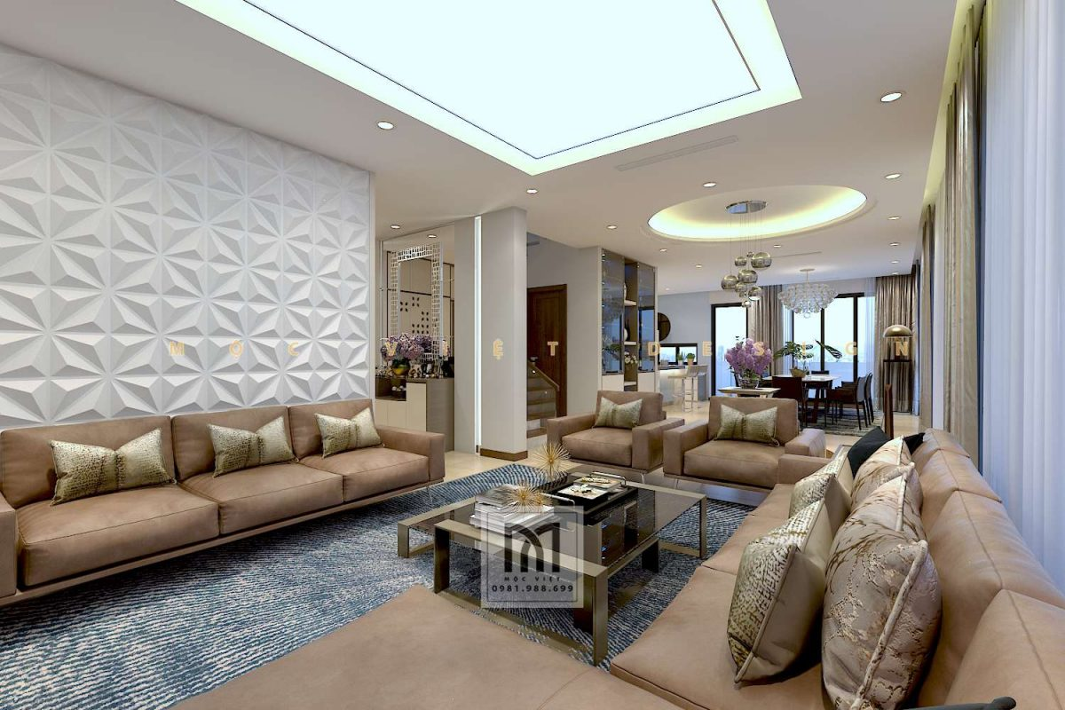 Thiết kế nội thất nhà phố tại Hưng Yên ấn tượng tạo dấu ấn riêng cho gia chủ 